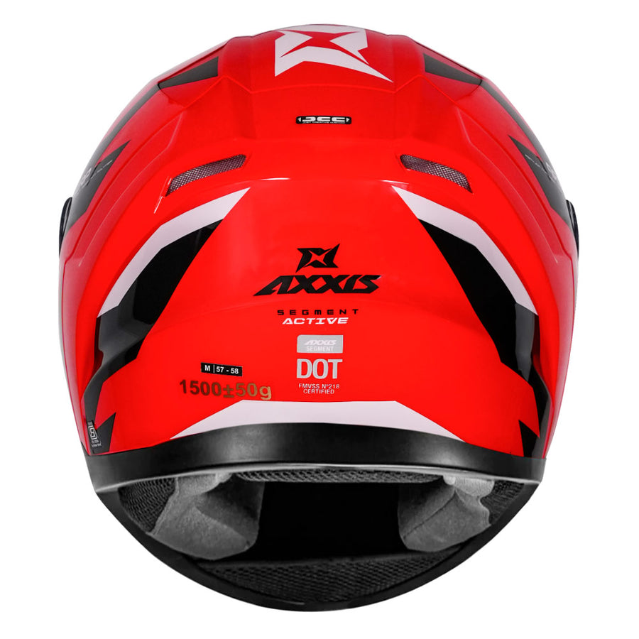 AXXIS SEGMENT ACTIVE HELMET - RED