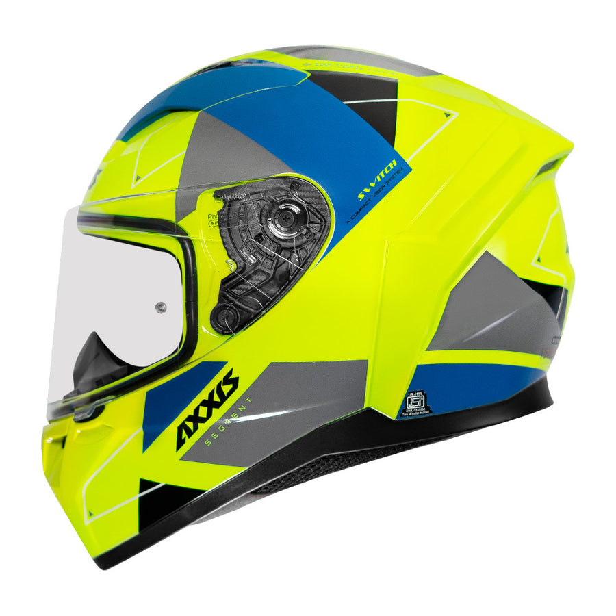 AXXIS SEGMENT SWITCH HELMET - FLUORESCENT  YELLOW