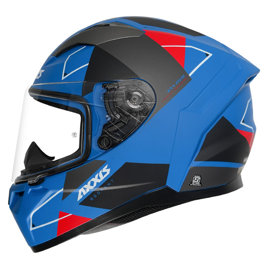 AXXIS SEGMENT SWITCH HELMET - MATT BLUE