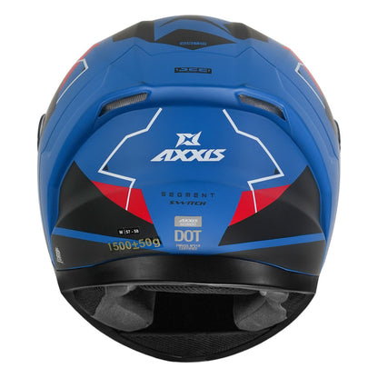 AXXIS SEGMENT SWITCH HELMET - MATT BLUE