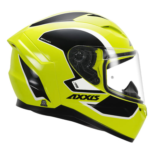 AXXIS SEGMENT SINNER HELMET - FLUORESCENT YELLOW