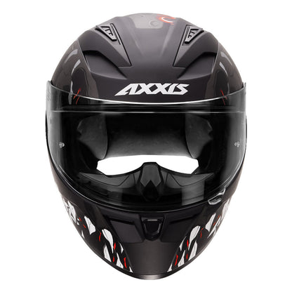 AXXIS SEGMENT SCRATCH HELMET - MATT GREY