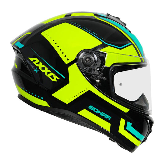 AXXIS DRAKEN S SONAR HELMET - FLUORESCENT YELLOW