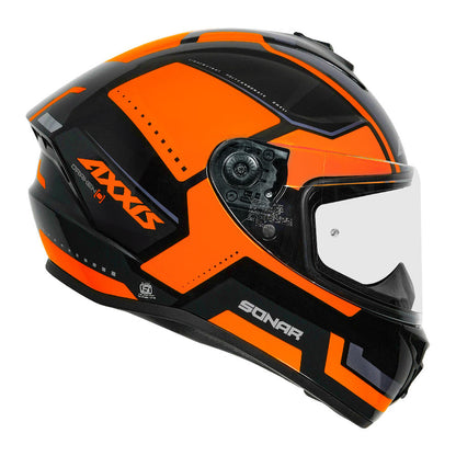 AXXIS DRAKEN S SONAR HELMET - FLUORESCENT ORANGE