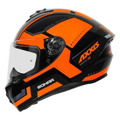 AXXIS DRAKEN S SONAR HELMET - FLUORESCENT ORANGE