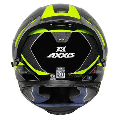 AXXIS EAGLE SV RX HELMET - FLUORESCENT YELLOW