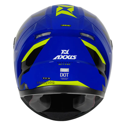 AXXIS SEGMENT ACTIVE HELMET - GLOSS BLUE