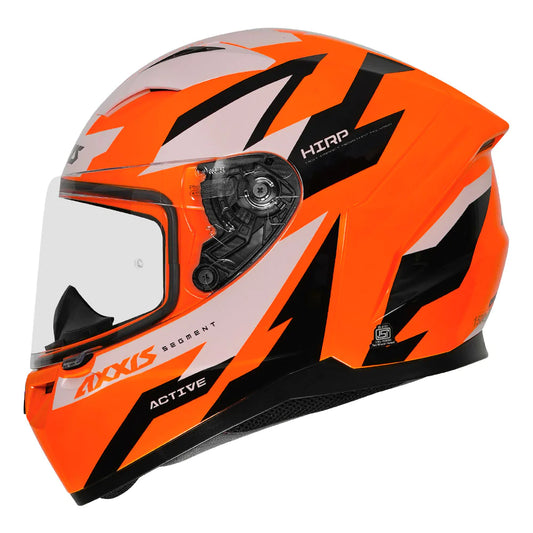 AXXIS SEGMENT ACTIVE HELMET - FLUORESCENT ORANGE