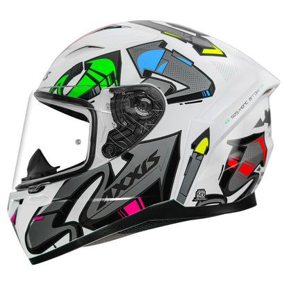 AXXIS SEGMENT ARROWS HELMET - GLOSS GREY