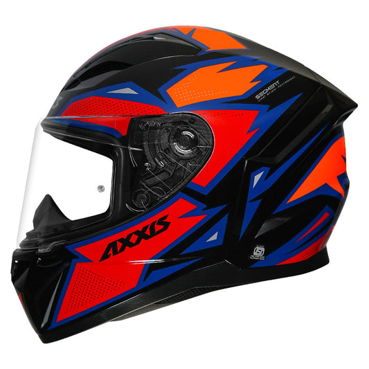 AXXIS SEGMENT MAD HELMET - RED