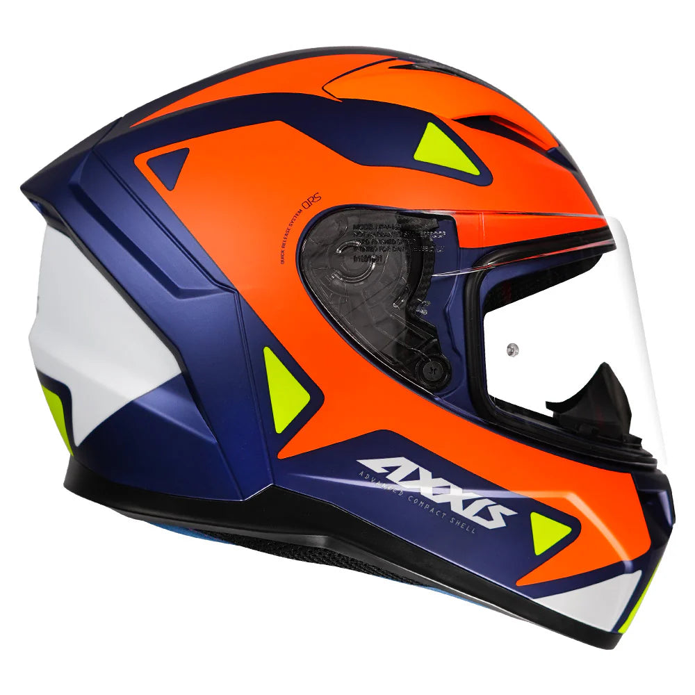 AXXIS SEGMENT SEEK HELMET - MATT FLUORESCENT ORANGE