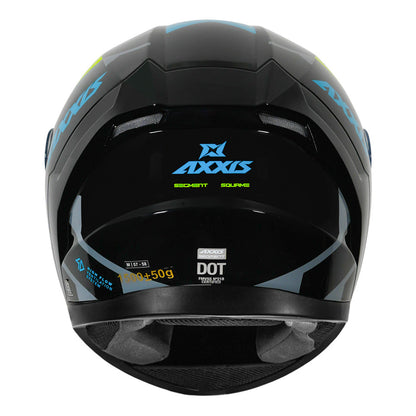 AXXIS SEGMENT SQUAME HELMET - BLUE