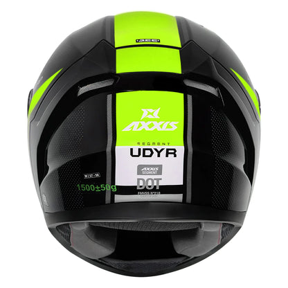 AXXIS SEGMENT UDYR HELMET - FLUORESCENT YELLOW