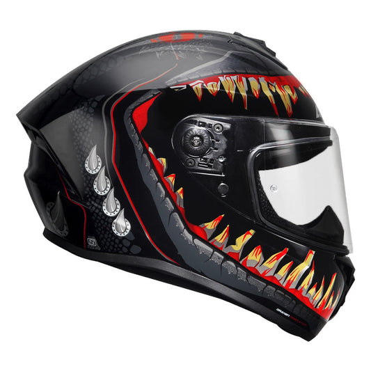 AXXIS DRAKEN S DESOLATION HELMET - BLACK