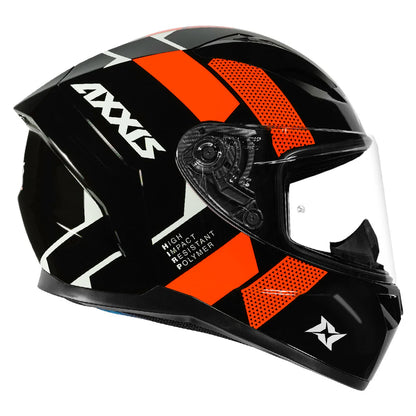 AXXIS SEGMENT SQUAME HELMET - ORANGE