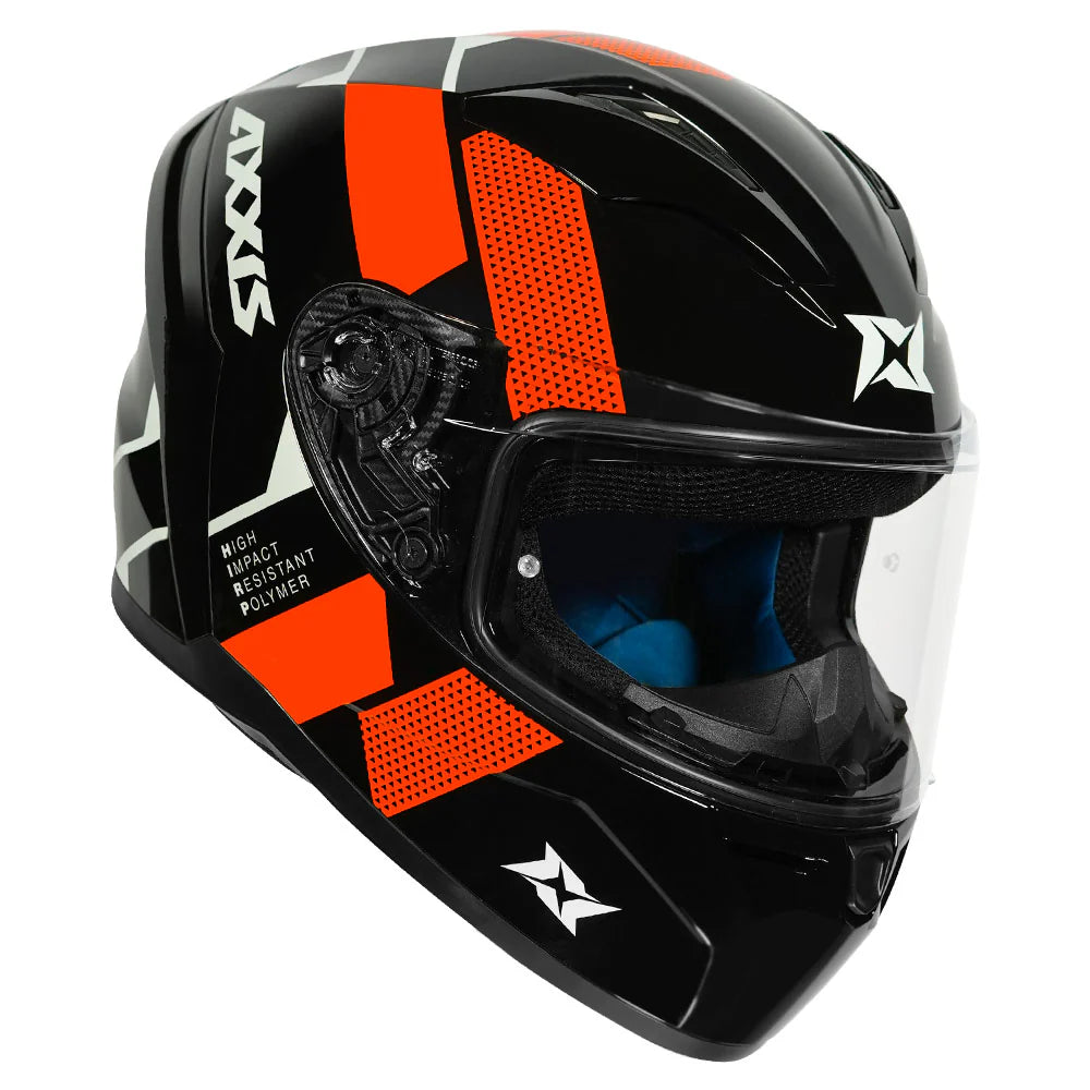 AXXIS SEGMENT SQUAME HELMET - ORANGE