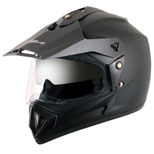 Vega Off Road DV Helmet - Dull Black