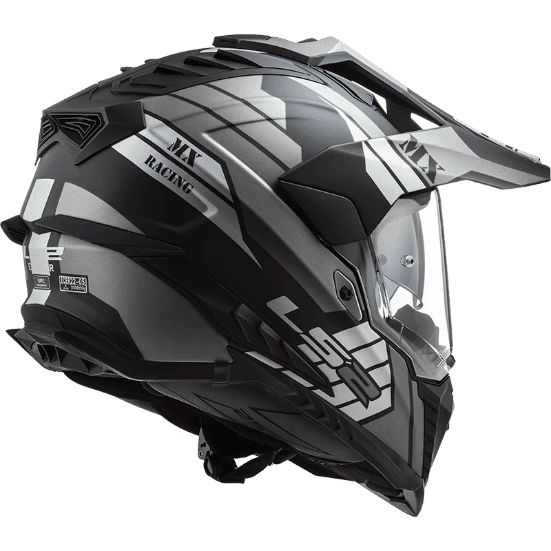 LS2 MX701 Explorer Atlantis Helmet - Matt Titanium