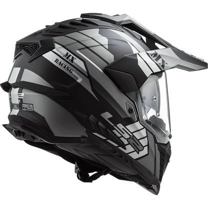 LS2 MX701 Explorer Atlantis Helmet - Matt Titanium