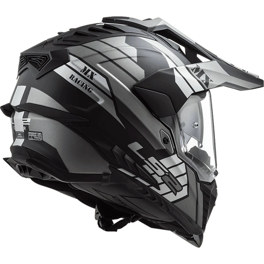 LS2 MX701 Explorer Atlantis Helmet - Matt Titanium