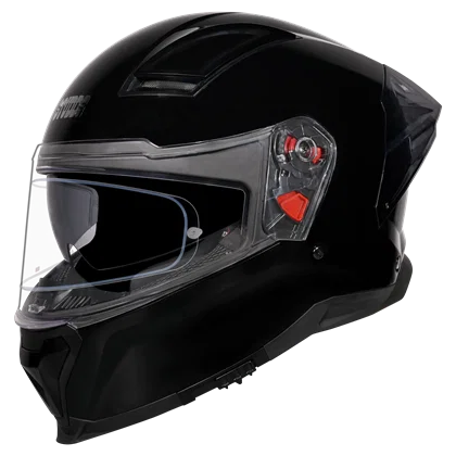 STUDDS HELIOS HELMET - GLOSSY BLACK