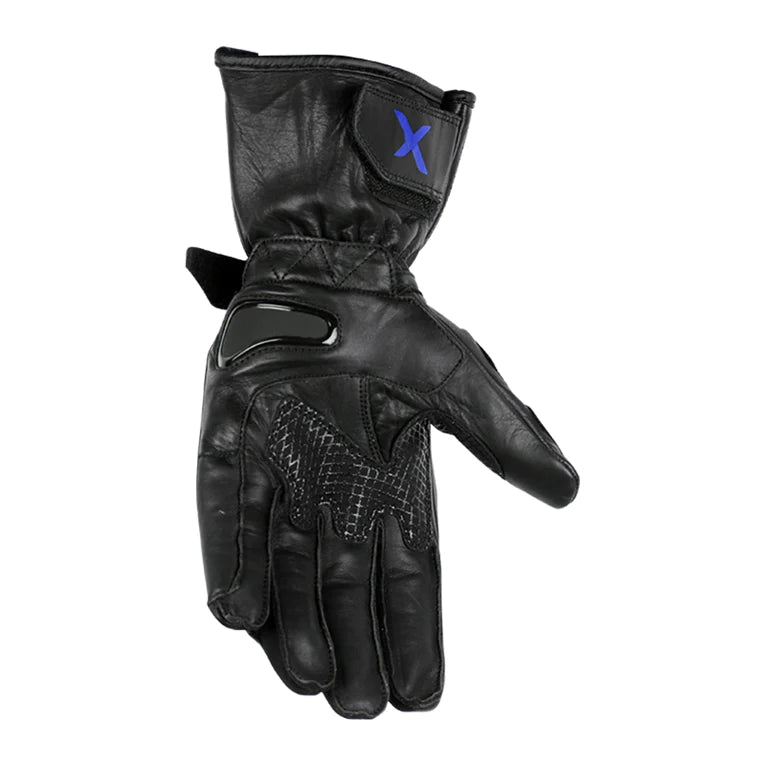 AXOR LYCAN RIDING GLOVES - BLACK BLUE