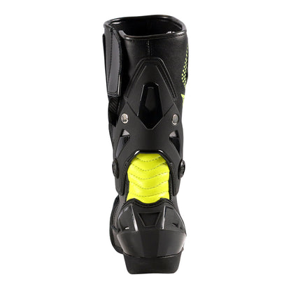 Axor Slipstream Riding Boots - Black Neon Green