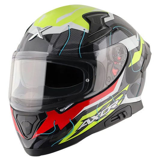 Axor Apex Dynamo Helmet - BLACK NEON YELLOW