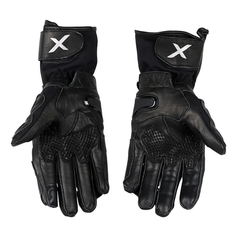 AXOR LYCAN RIDING GLOVES - BLACK NEON YELLOW