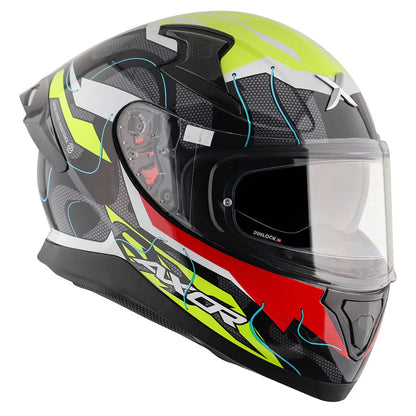Axor Apex Dynamo Helmet - BLACK NEON YELLOW