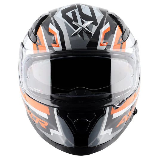 Axor Apex Streak Helmet - Black Orange