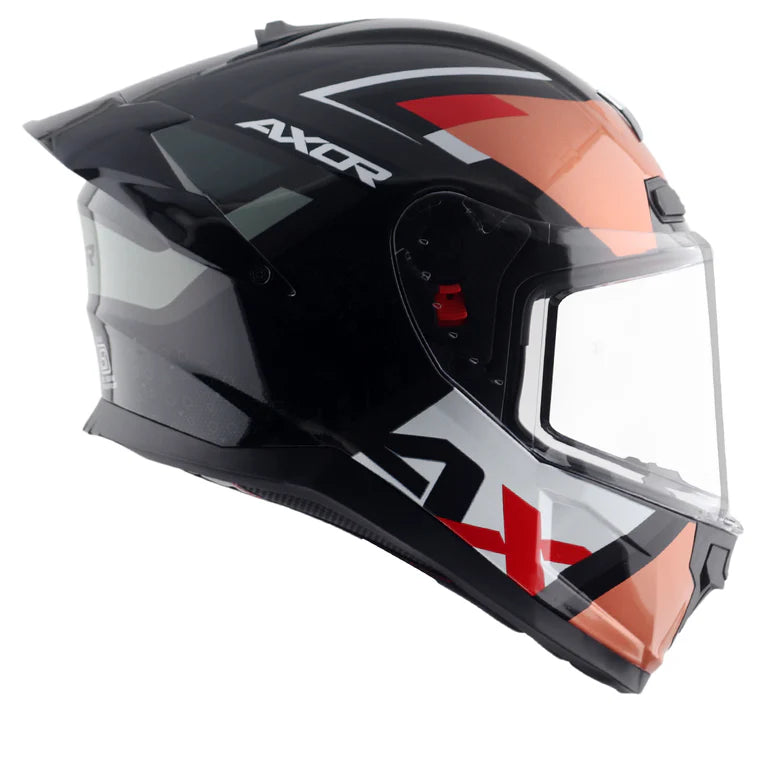 AXOR Saber X-Sport Helmet - Black Orange