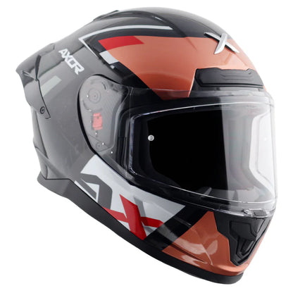 AXOR Saber X-Sport Helmet - Black Orange