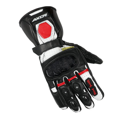 AXOR LYCAN RIDING GLOVES - BLACK RED