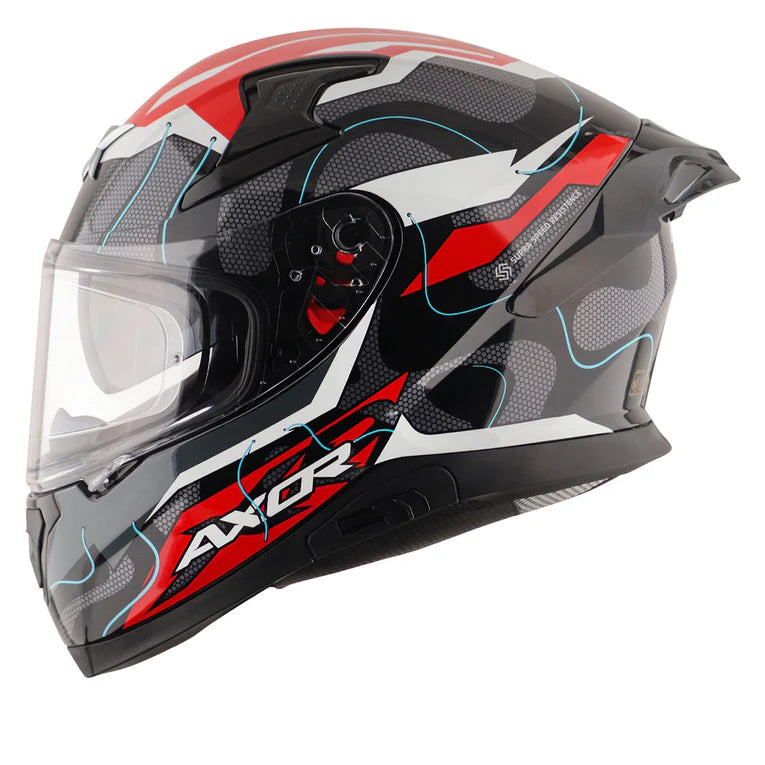 Axor Apex Dynamo Helmet - BLACK RED