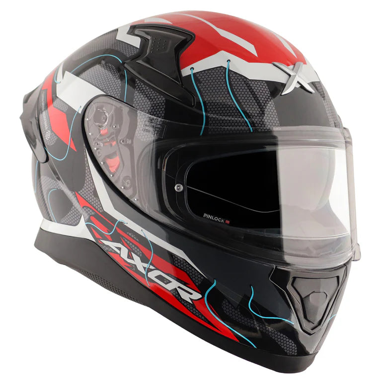 Axor Apex Dynamo Helmet - BLACK RED