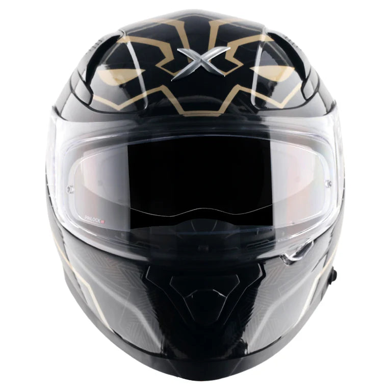 AXOR Apex Marvel Panther Helmet - BLACK GOLD