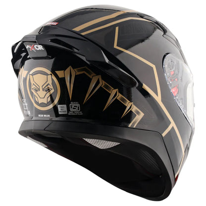 AXOR Apex Marvel Panther Helmet - BLACK GOLD