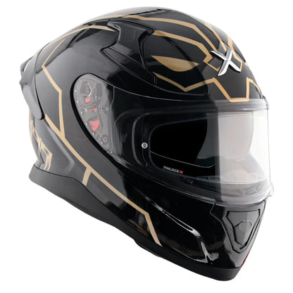 AXOR Apex Marvel Panther Helmet - BLACK GOLD