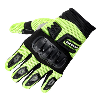 Axor Airstream Riding Gloves - Black Neon Green