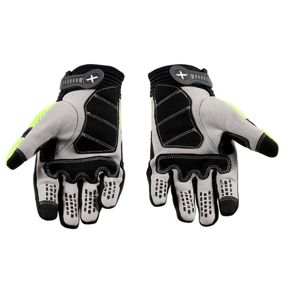 Axor Airstream Riding Gloves - Black Neon Green