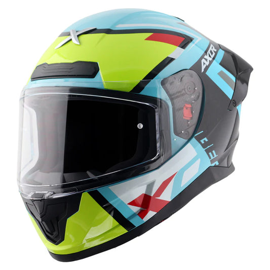 AXOR Saber X-Sport Helmet - Black Neon Yellow