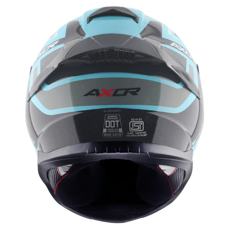 AXOR Saber X-Sport Helmet - Black Neon Yellow