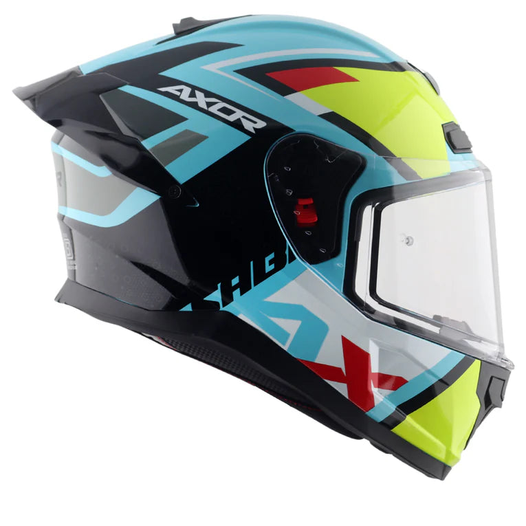 AXOR Saber X-Sport Helmet - Black Neon Yellow