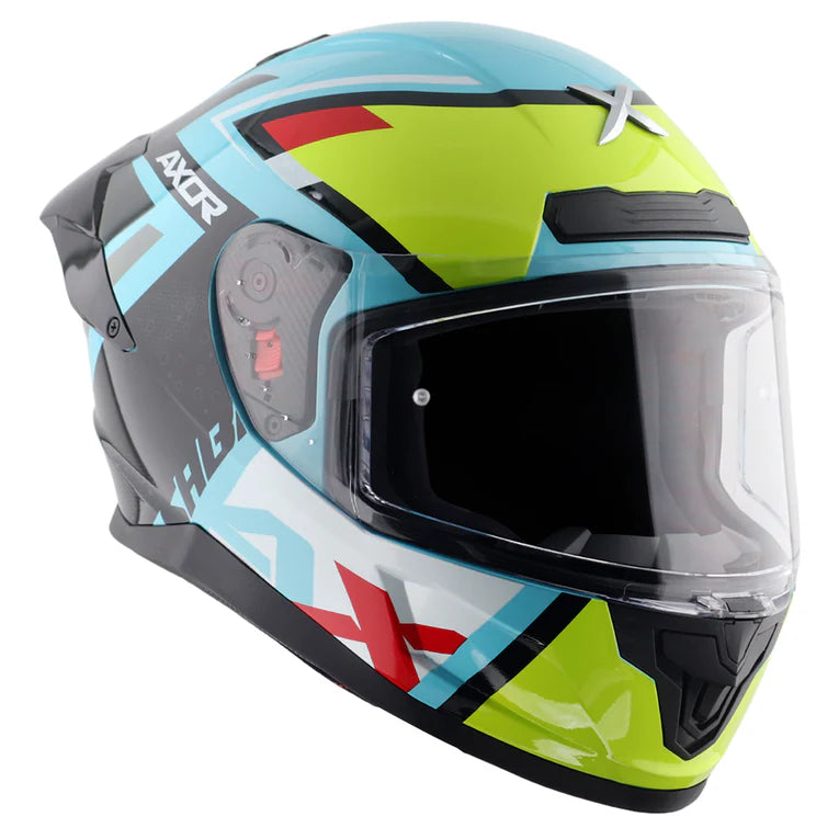 AXOR Saber X-Sport Helmet - Black Neon Yellow