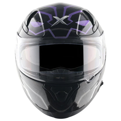 AXOR Apex Marvel Panther Helmet - BLACK PURPLE