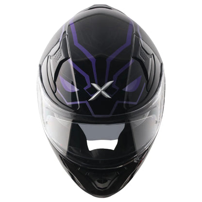 AXOR Apex Marvel Panther Helmet - BLACK PURPLE