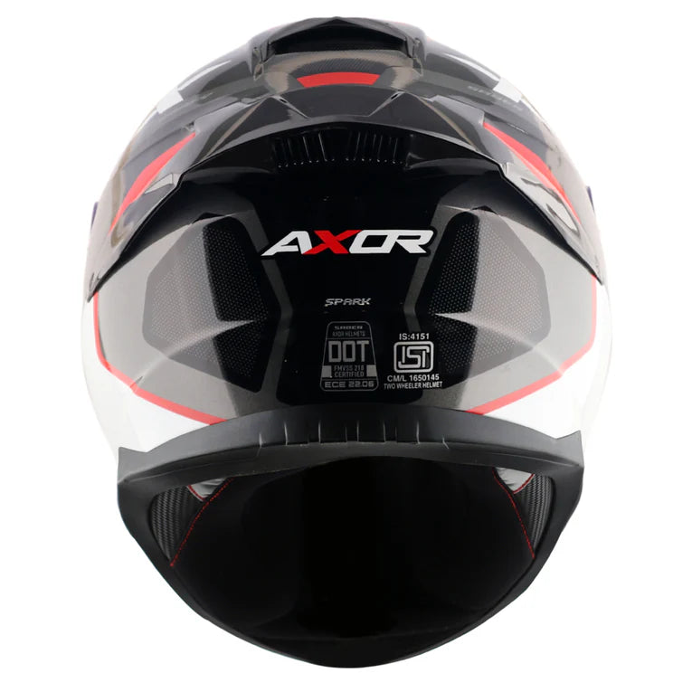 AXOR Saber Spark Helmet - Black Red