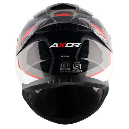 AXOR Saber Spark Helmet - Black Red