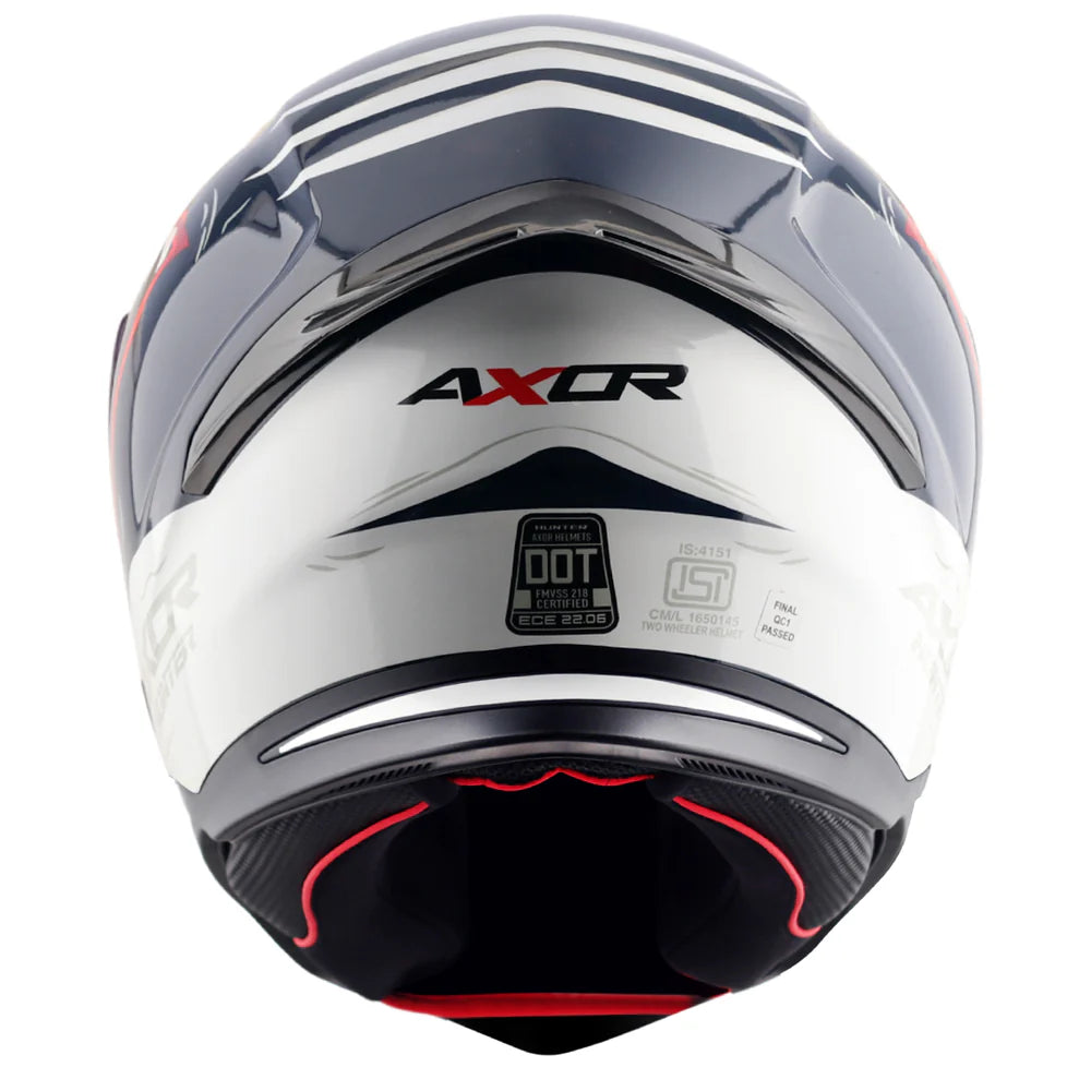 Axor Shark Hunter Helmet - Blue White